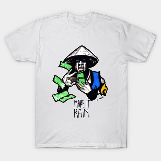 Make it Rain Raiden Money T Shirt TeePublic